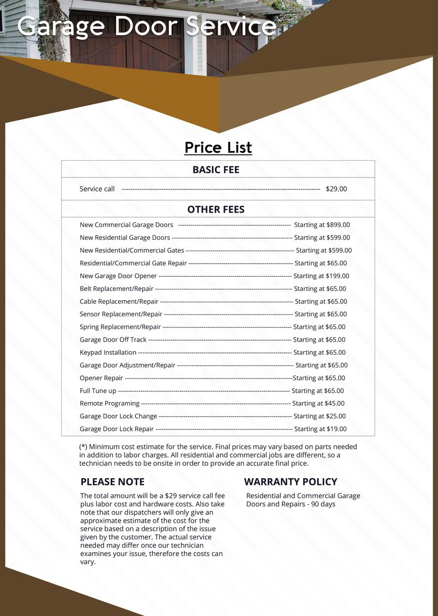 Express Garage Door Service Detroit, MI 248-518-0023